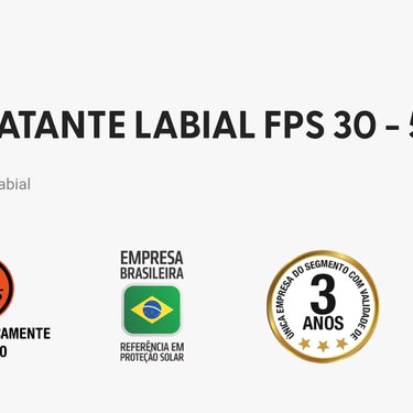 Protetor Labial Hidratante Fps 30 Uva Uvb Nutriex Frio