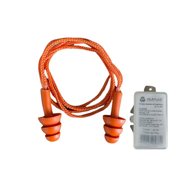 Protetor Auricular Ouvido Plug Silicone Antialérgico com Capa Protetora EPI CA 19578