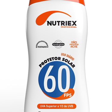 Protetor Solar FPS 60 Profissional Nutriex 120ml