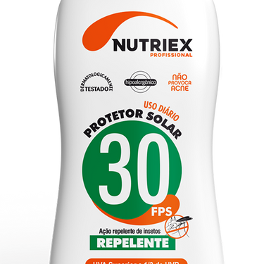 Protetor Solar FPS 30 Com Repelente Nutriex Profssional 120ml