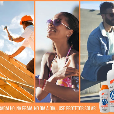 Protetor Solar FPS 60 Profissional Nutriex 120ml