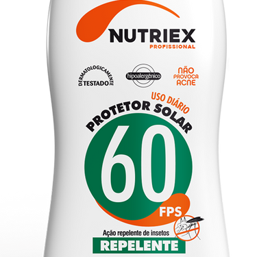 Protetor Solar FPS 60 Com Repelente Nutriex Profssional 120ml